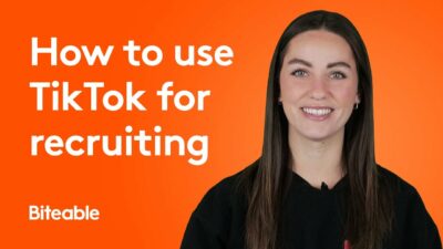 How to use TikTok for Recruiting