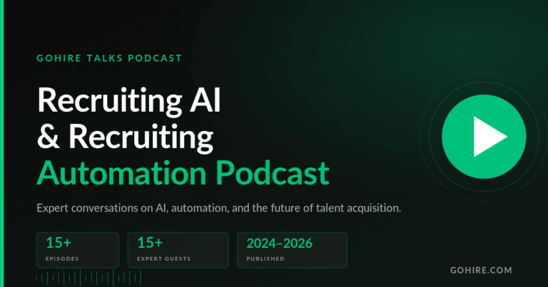 Image of Recruiting AI and Recruiting Automation podcast statistics